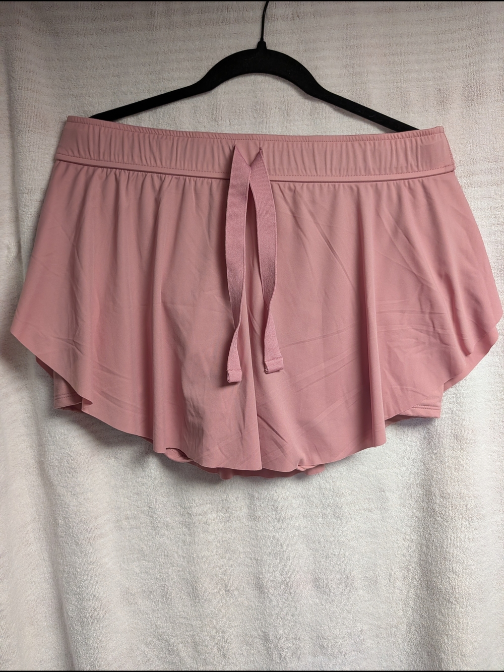 Women's Pink Skirted Lounge Shorts